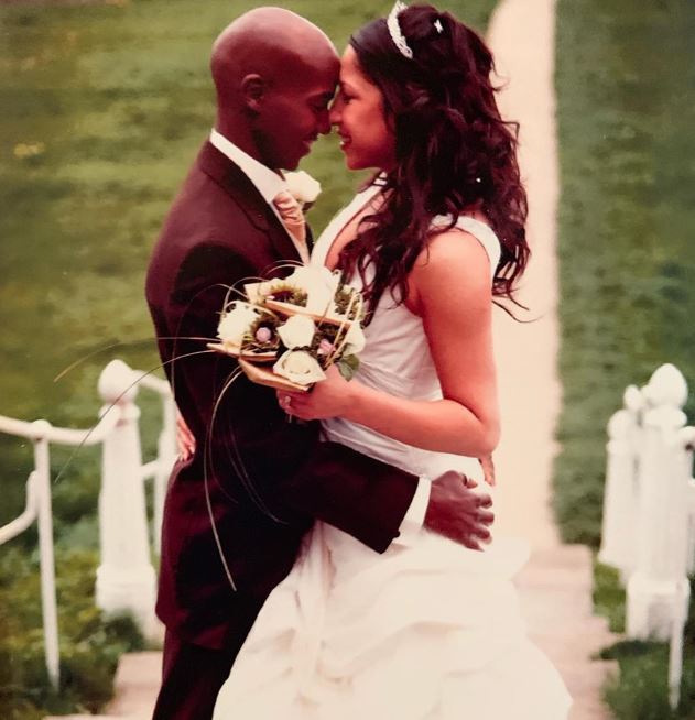 Tania Nell wedding pictures with her husband Mo Farah