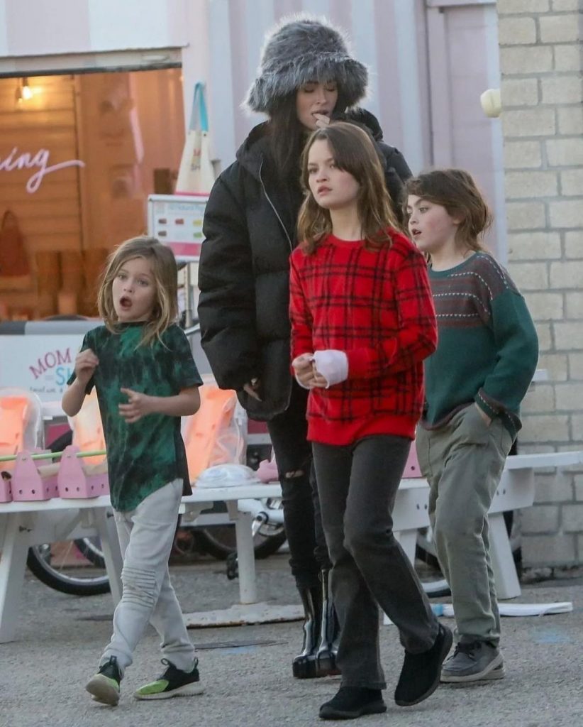 Megan Fox Spotted with Kids Noah, Bodhi And Journey in Los Angeles